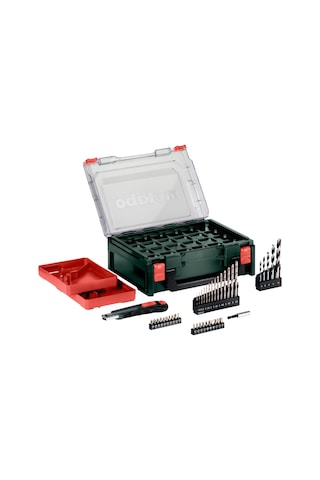 Metabo Powermaxx BS Şarjlı Matkap 12 Volt + 41 Parça Aksesuar Seti 600080710