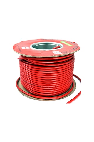 100 Metre 3mm² Kırmızı Bakır Kablo Kalaylı Nyaf Tekne Oto Karavan