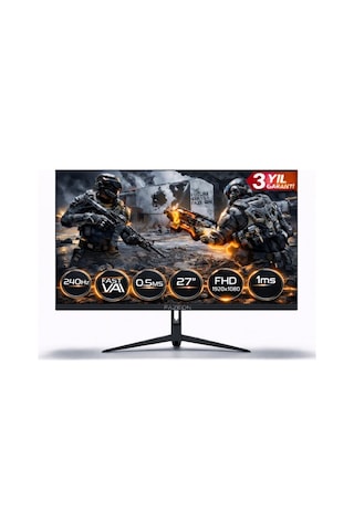 Fazeon X27f250s 27 240hz 0.5ms Fast Va Fhd Gaming Monitör