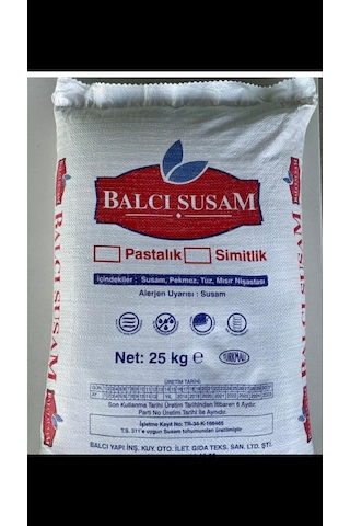 Balcı Simitlik Susam 25 KG