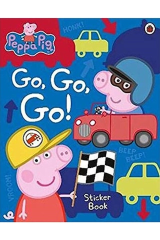 Peppa Pig: Go Go Go!: Vehicles Sticker Book- Ladybirds