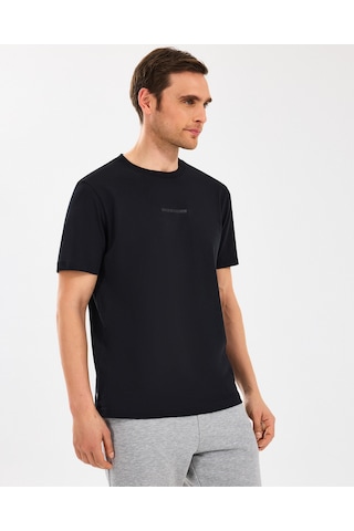 Skechers M Essential T-shirt Erkek Siyah Tshirt S2510017-001