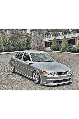 Opel Vectra B 1996 - 2001 Yeni Tip Zender Ön Tampon Ekli - Sis Ve Izgaralı Boyasız - Fiberglass