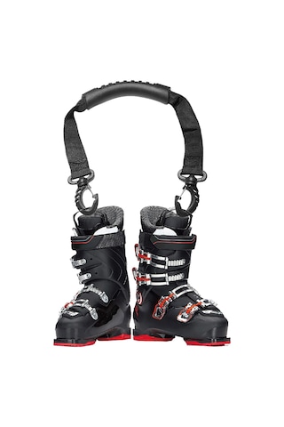 Ximistore9 Siyah El Taşıma Kayak Botu Bağlantı Kemerleri - Çok Fonksiyonlu Kayak/paten Ayakabı Sabitleme Kiti Siyah