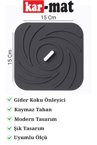 Koku Önleyici Mat, Gider Koku Önleyici Pad,