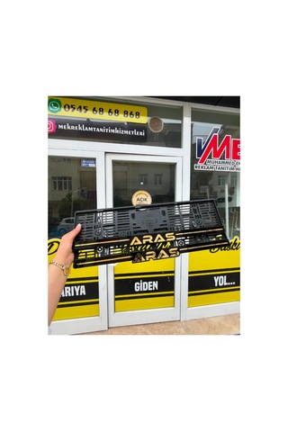 Çizgili Sarkık Altın Model Plakalık Uyumlu - 665427317