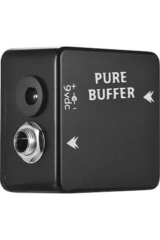 Moskyaudio Pure Buffer Gitar Buffer Efekt Pedalı Tam Siyah