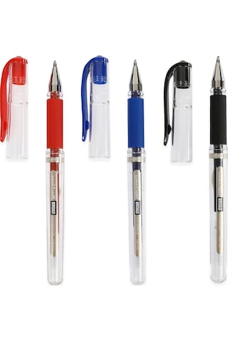 Uniball Signo Broad 3'lü Imza Kalemi Seti 1,0mm Siyah-mavi-kırmızı Karışık