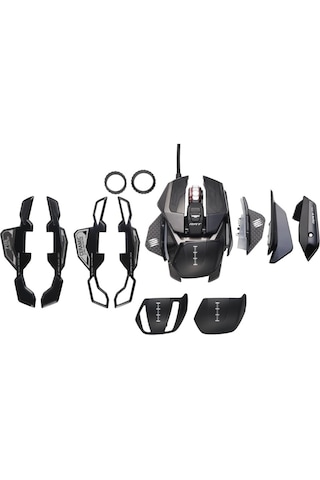 Mad Catz Otantik R.a.t. Pro X3 Kablolu Oyun Faresi, 3 Kaydırma Tekerleği Halka Seçenekleri, Ekstra Aksesuarlarla, 10 Kullanıcı Profili