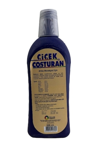 Çiçek Coşturan Afrika Menekşesi Özel Bitki Besini 600 ML