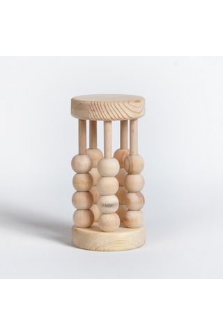 Montessori Ahşap Silindir Abaküs: Renk Ve Zeka Geliştiren Oyuncak