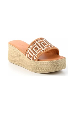 Bej Taba Kadın Terlik K04862501028 Taba