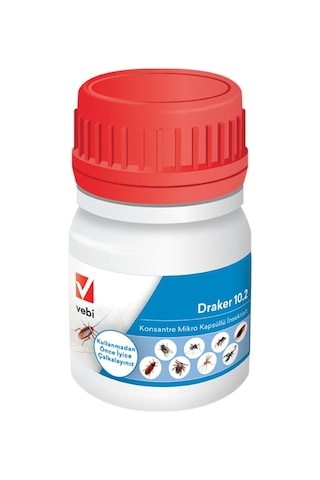 Vebi Draker 10.2 CS Konsantre Genel Haşere Kokusuz 50 ML Vebi Draker 10.2 CS Konsantre Genel Haşere Kokusuz 50 ML