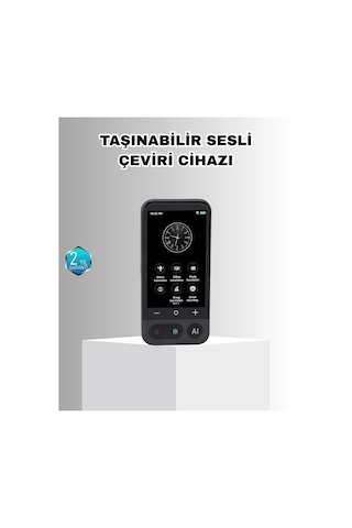 Akıllı Taşınabilir Tercüman - 17 Çevrimdışı, 139 Çevrimiçi Dil Desteği