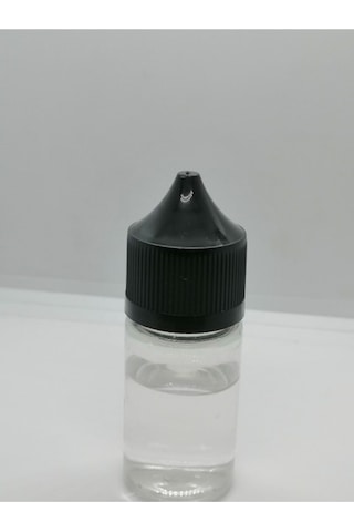 30ml Şeffaf Gorilla Şişe Beyaz Kapak, Plastik Şişe, Boş Şişe, Likit Şişesi, 50 Adet