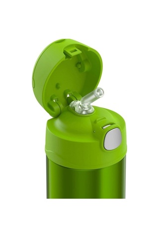 Thermos Funtainer Pipetli Çocuk Termos 355ml 12 Oz - Lime