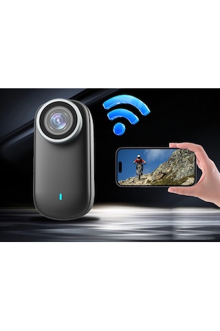 Secumore S-60 Mini 4k Ultra Hd Wi-fi Aksiyon Kamerası Siyah