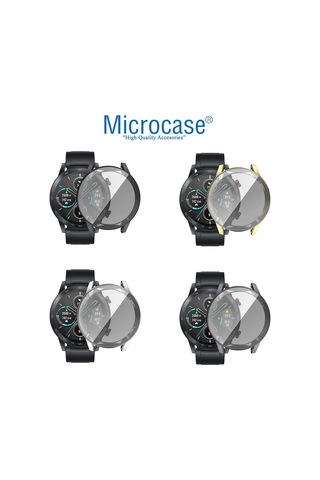 Honor Watch Magic 2 46Mm Önü Kapalı Tasarım Silikon Kılıf