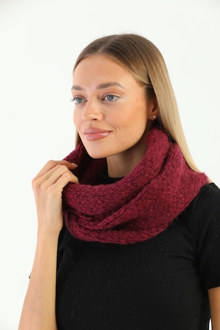 Kadın Bordo Örgü Boyunluk Bordo
