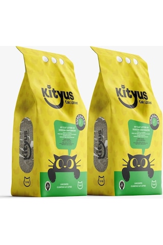 Toi Moi Kityus Kokusuz Sodyum Bentonit Kedi Kumu 2 x 10 L