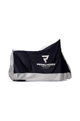Motorcycle Cover Rebelhorn Cover Iı Black/sılver