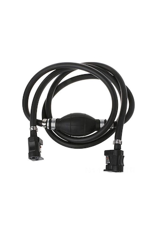Tenfowee Motorsiklet Motoru Yakıt Tankı Bağlantı Seti - 8mm ç Aplı Siyah Kauç Uk Hortum Toplam Uzunluk 2.1m, Ağırlık 365g