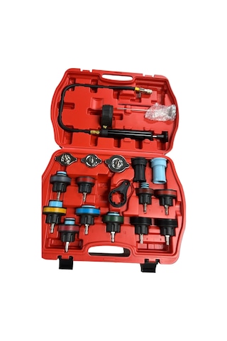 Omega Tools Radyatör Ve Soğutma Basınç Test Cihazı. 18 Parça