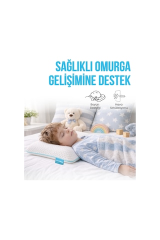 Viscofoam ViscoKidz Ortopedik Çocuk Yastığı Visco Yastık 67.5x33x6cm
