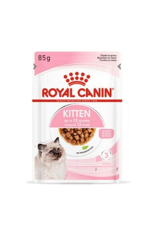 Kitten Yavru Kedi Yaş Mama 85 Gr X 12 Adet
