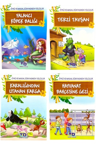 Öykü Ve Masal Dünyası Serisi 8 Kitap Sınav Uygulamalı