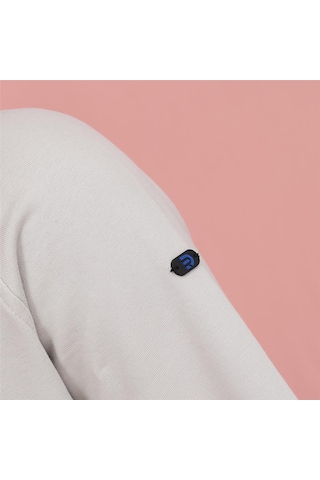 Dio Rise Erkek Uzun Kol İnce Polo Yaka Sweatshirt - Swt-222 - Gri Melanj Gri Melanj