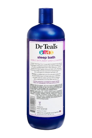 Dr.teals Kids Sleep Bath 3in1 Banyo Köpüğü + Vücut Şampuanı + Şampuan 591ML