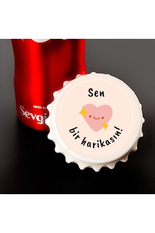 Sen Bir Harikasın Baskılı Magnet Açacak
