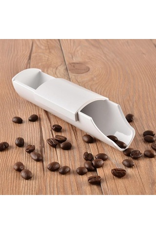 Suntek Kahve Kaşığı Yemek Pişirme Aracı Mutfak Aksesuarları Beyaz