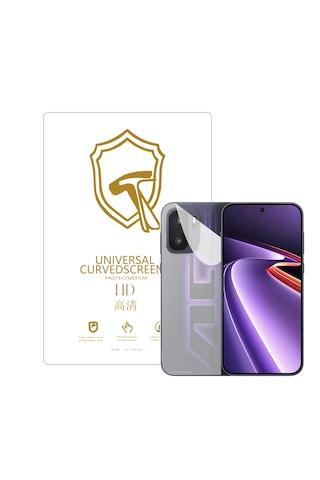 Microcase Oneplus Ace 6 Ultra İle Uyumlu Full Tpu Nano Arka Ekran Koruma Filmi - Ekm102