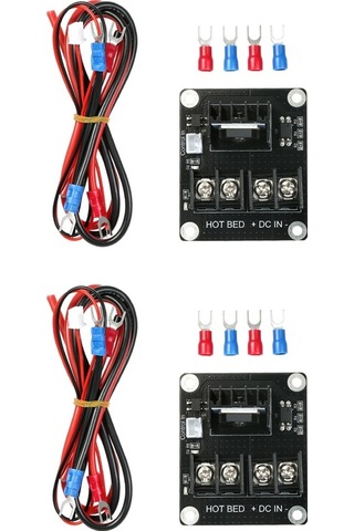 Moly Anet A8/a6/a2 3d Yazıcı İçin 24v Mosfet Modülü, Isı Yatağı Genişletme Aksesuarı, 2 Adet Paket
