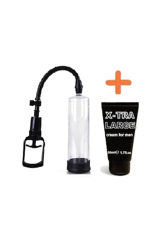 Hızlı Express Dreambox Pumpking Süper Vakum Penis Pompası + Penis Bakım Kremi