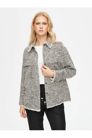 Faik Sönmez Simli Kadın Tüvit Tunik 69602 Siyah