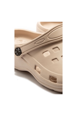 Twigy Lucy Kadın, Garson Boy Sabo Terlik Bej 37/41 DD0894 Bej