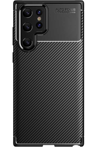 Galaxy S22 Ultra Uyumlu Zore Negro Silikon Kılıf-siyah Siyah
