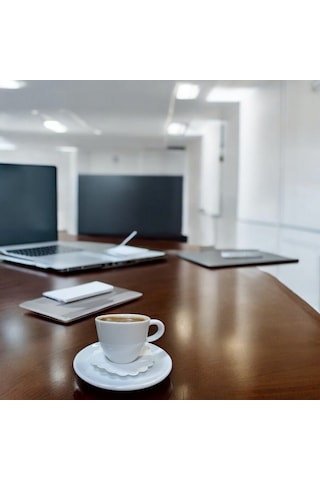 Kağıt Bardak Altlığı Çay Bardak Altlığı 90 Mm 250 Adet Beyaz