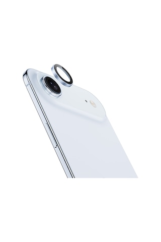 Apple Uyumlu iPhone 17 Air Benks Glass Warrior Cam Kamera Lens Koruyucu Açık Mavi