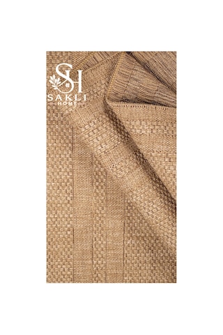 Naturel Sisal Jüt Hasır Bej Halı Yıkanabilir Kaymaz Taban Dokuma Makine Tozumaz Krem