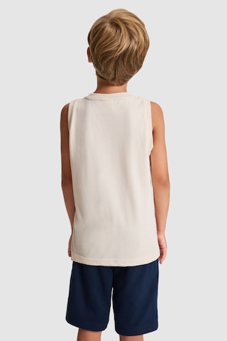 U.S. Polo Assn. Erkek Çocuk Bej Pijama Takım 50328629-vr011