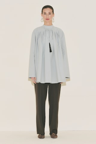 Manuka Pliseli Tunik Mavi Ss26tnk00004-22 Mavi