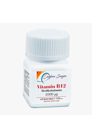 Canfeza Sezgin Vitamin B12 Metilkobalamin 60 Tablet
