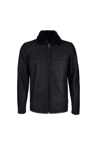 Tamer Tanca Erkek Hakiki Deri Siyah Deri Mont 1000 2011 Erk Derımont Sk24/25 Sıyah Kurk Siyah