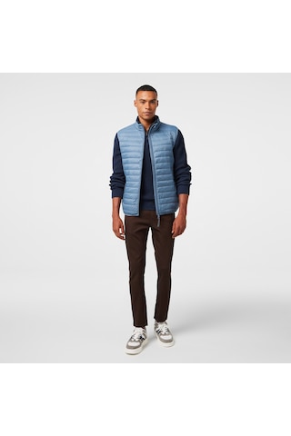 Nautica Erkek Mavi Kaz Tüyü Yelek Düz J47128t Mavi