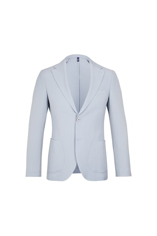 Hatemoğlu Mavi Slim Fit Mono Yaka Casual Takım Elbise