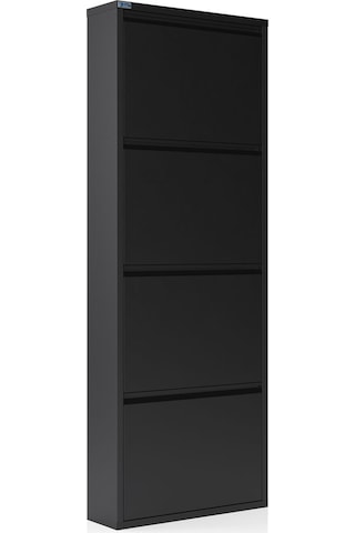 Ceha  4'lü Metal Ayakkabılık -Siyah K.AYK-4 /AB9005 Siyah